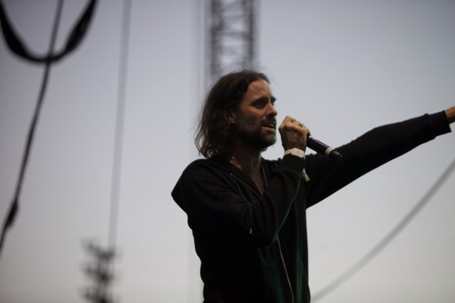 Andrew Wyatt Rocks the Stage with His Mic