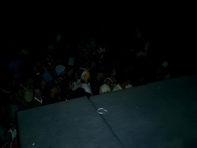 Nighttime Crowd at Coachella 2003