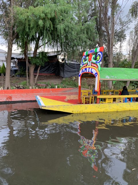 Colorful Boat Ride