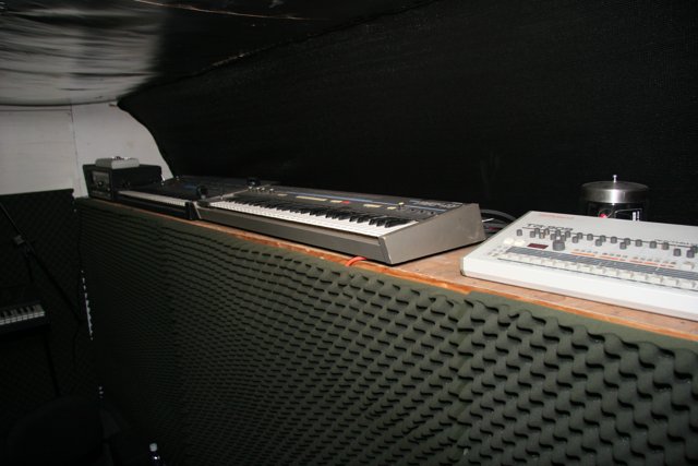 Musical Equipment in the Studio