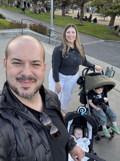 Family Stroll in the Park