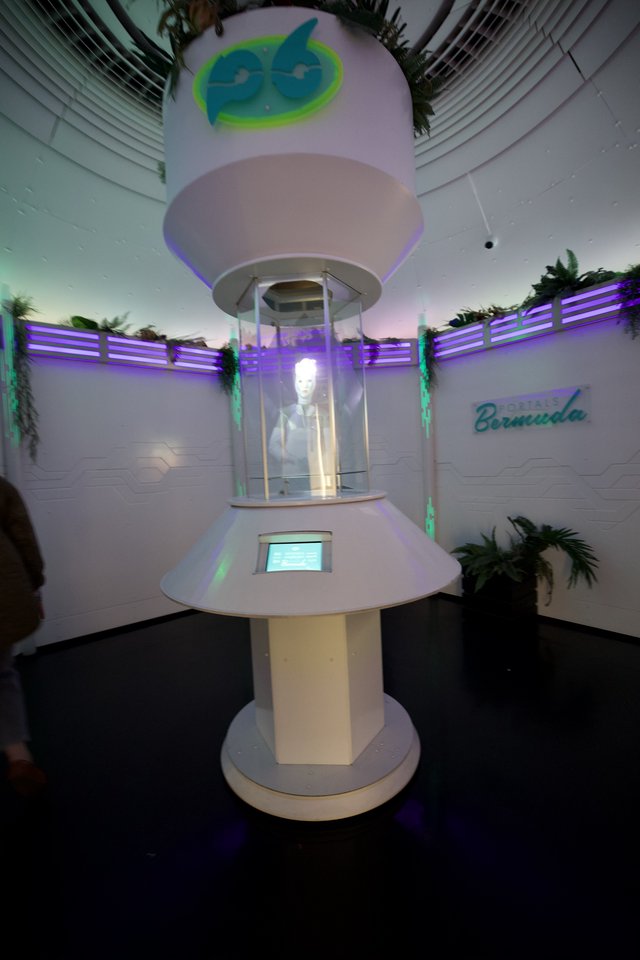 Interactive Tourism Display at Bermuda Travel Exhibition