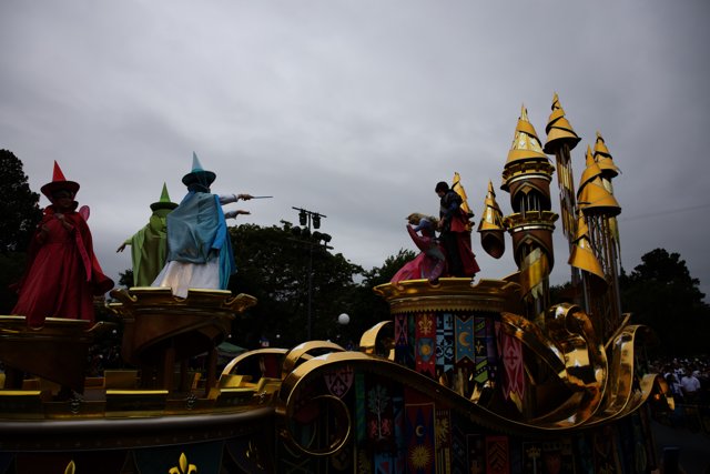 Magical Float Parade at Disneyland 2023
