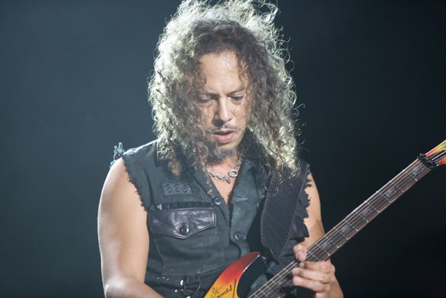 Kirk Hammett Rocks the Big Four Festival