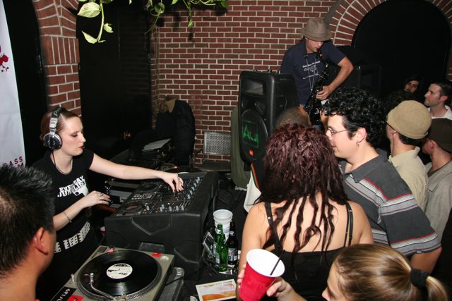 DJ Battle at the Night Club