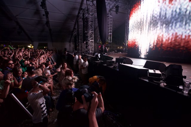 Coachella Sunday Concert with Massive Screen