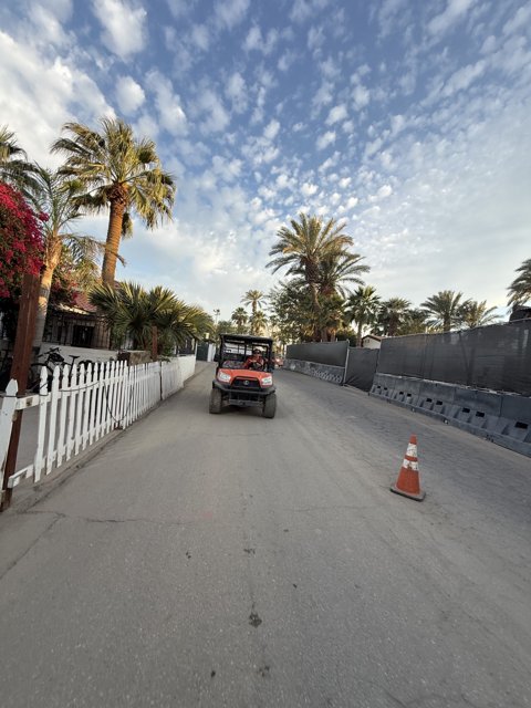 Sunset Drive Through Empire Polo Club