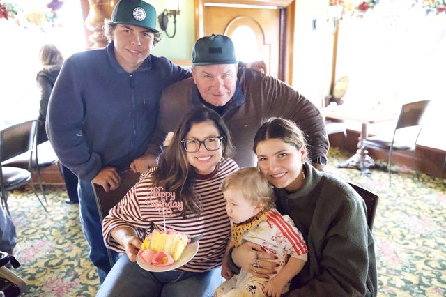Multi-Generational Family Birthday Celebration at Home
