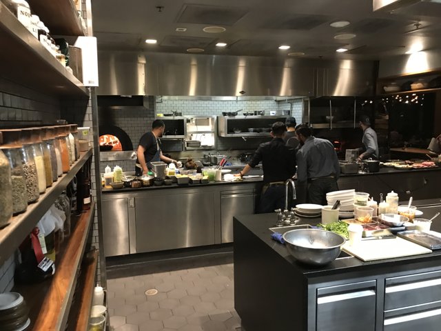 Busy Kitchen at The Broad Restaurant