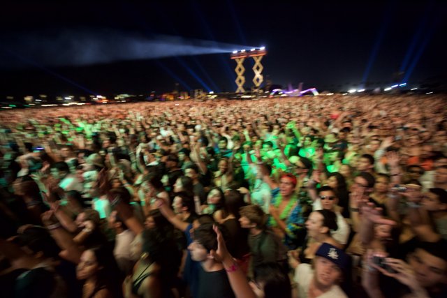 Rockin' with the Crowd: A Night under the Stars at Coachella 2010