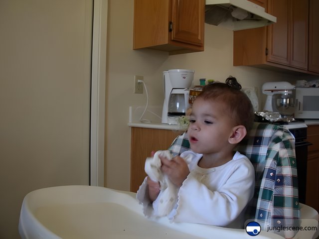 High Chair Snack Time