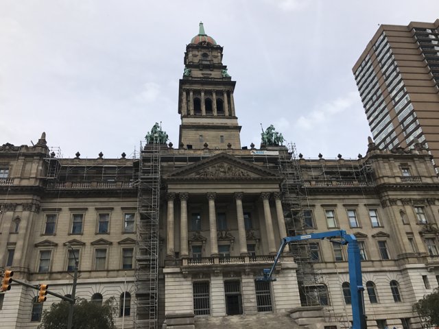 Restoring the Landmark Building in Detroit