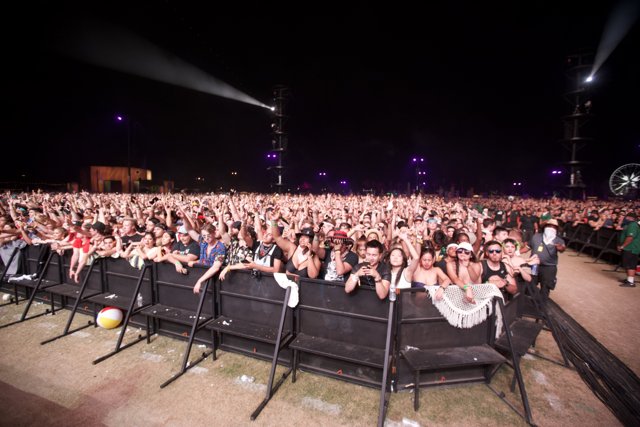 Coachella 2017 Concert Crowd