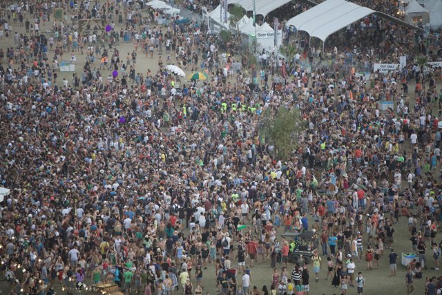 The Gathering of Thousands at Coachella 2012