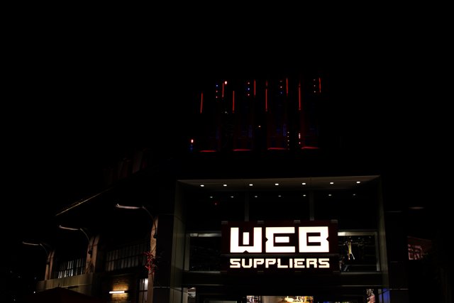 Web Suppliers Building at Night