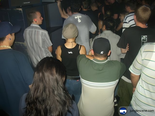 Club Crowd at Night