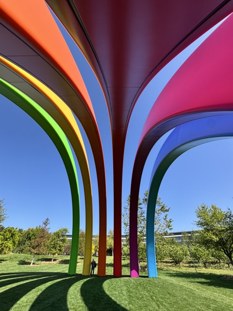 Vivid Arches of Apple Park