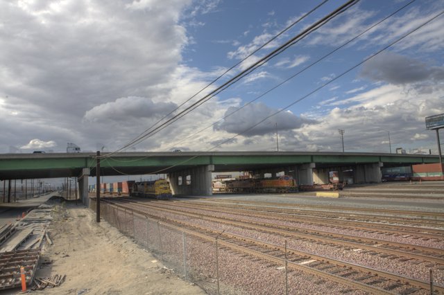 Rails under the Overpass