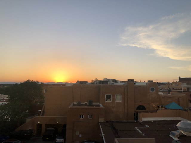 Rooftop Sunset Serenade