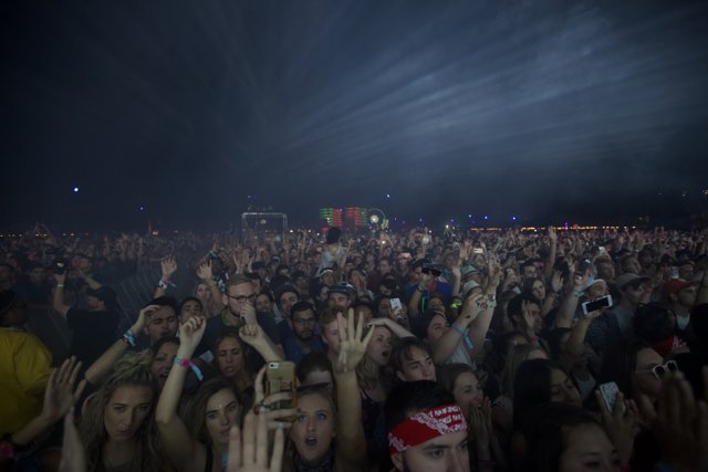 A Night of Rock: Capturing the Energy of a Concert Crowd