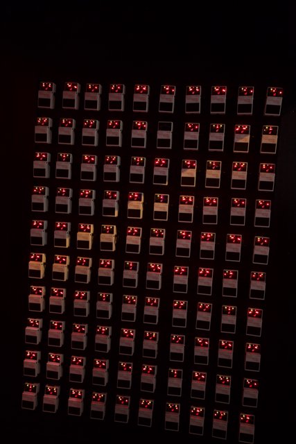 Illuminated Wall of Hardware