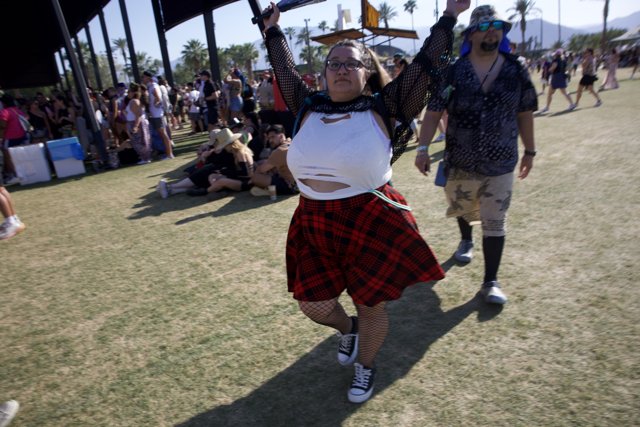 Festival Fervor: Embrace and Expression at Coachella 2024