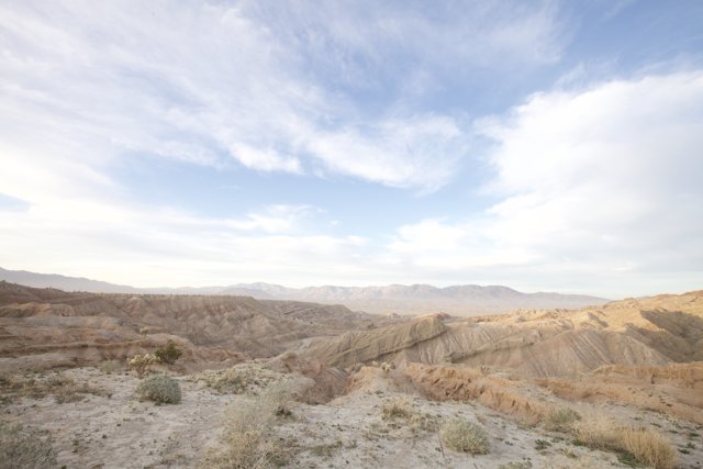 Overlooking Anza-Borrego's Vast Desert Landscape