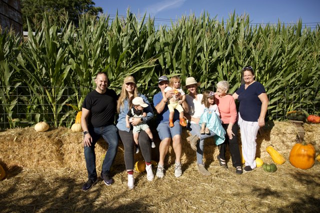Fall Frolic: The Metzgars at the Corn Maze