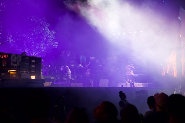 Twilight Rhythms: A Mesmerizing Moment at Coachella 2024