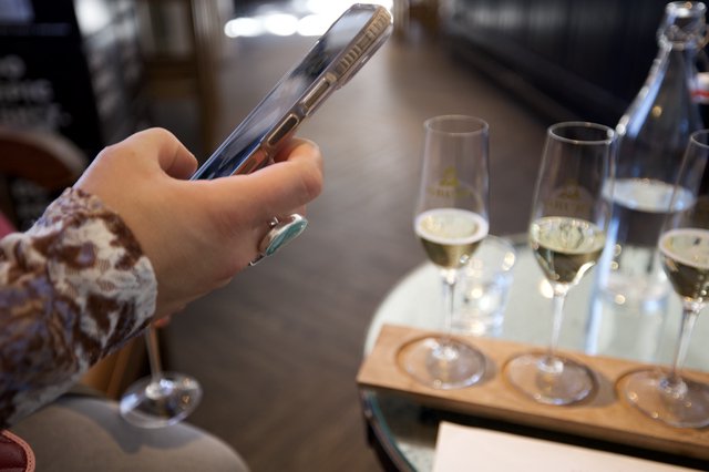 Wine Tasting and Digital Moments in Santa Fe