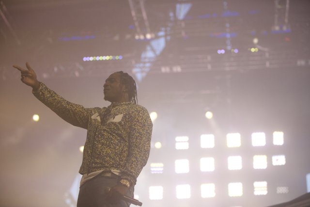 Pusha T Rocks the Stage in Yellow