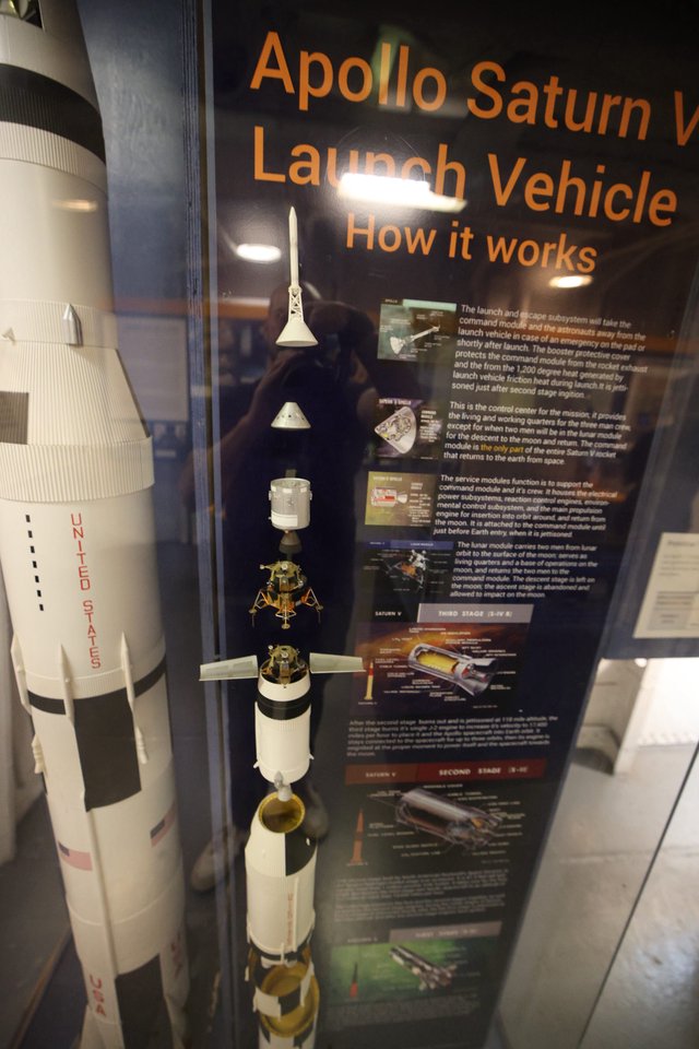 Apollo Saturn V Launch Vehicle Display Model