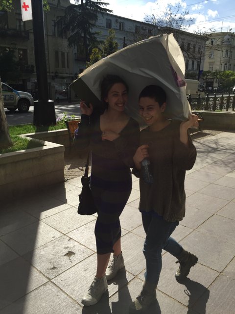 A Rainy Day in Tbilisi