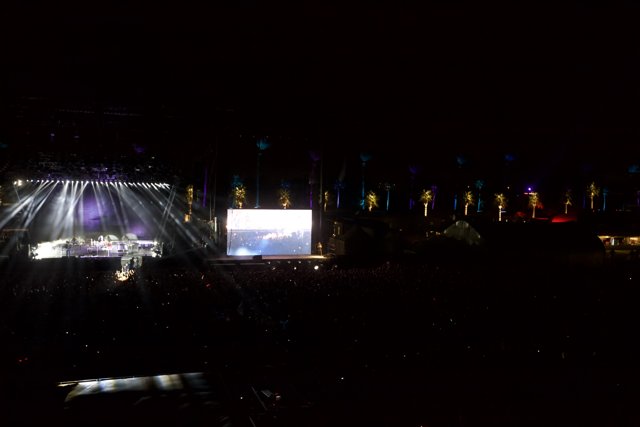 Electrifying Lights and Euphoric Crowds Illuminate Coachella Concert
