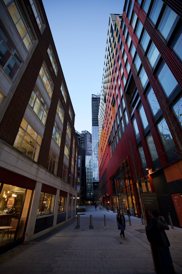 Modern Architecture in London's New Development Quarter