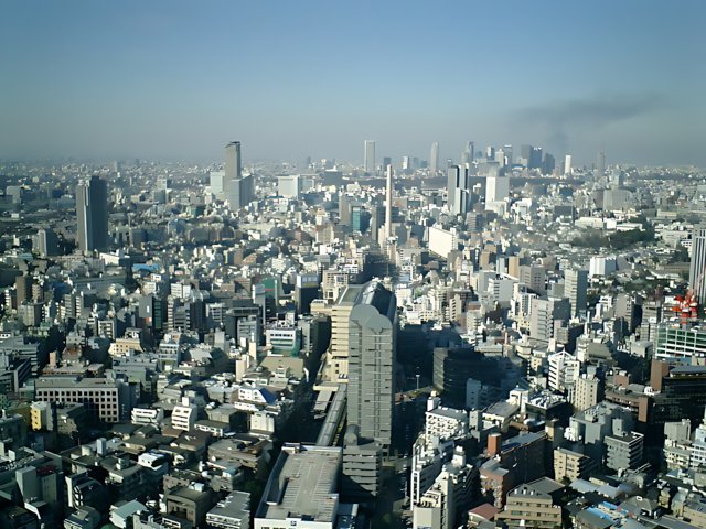 Urban Skyscraper Cityscape at Ebisu Tower