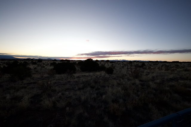 Desert Twilight Over New Mexico Wilderness