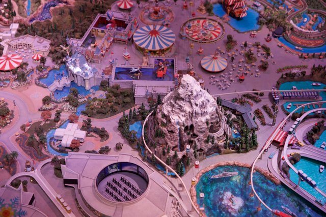 Miniature Marvel: Theme Park Model Magic