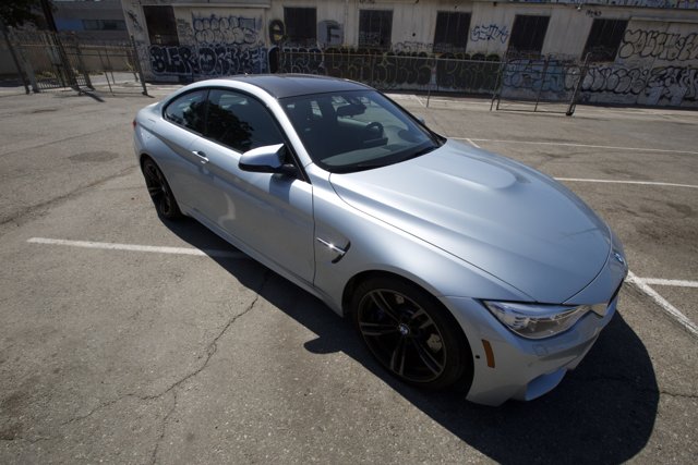 BMW M4 Coupe in Parking Lot