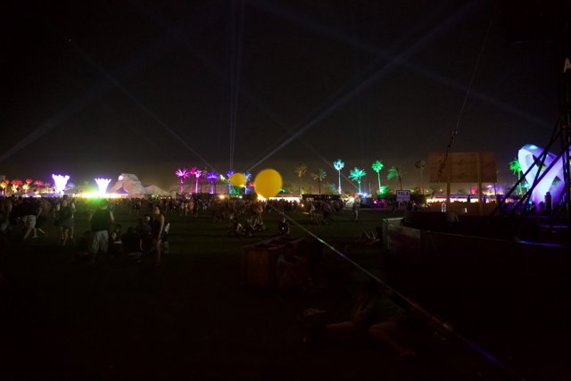 A Vibrant Night at Coachella