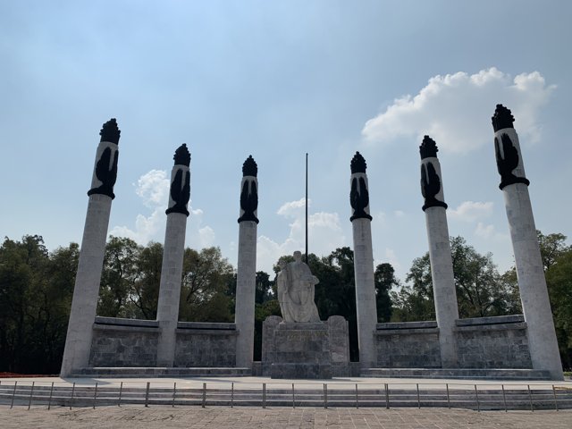 Monument of Pillars and Statues