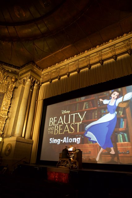 A Cinematic Feat at Castro Theater, Beauty and the Beast Sing-a-long, 2024