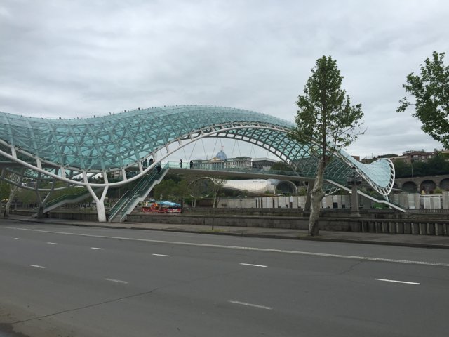 The Curved Glass Bridge