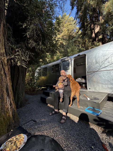 Morning Bliss in the Redwood Retreat