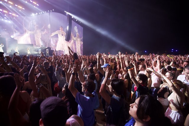 Crowd Goes Wild at Coachella 2016 Concert