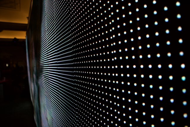Dotted Electronics Display