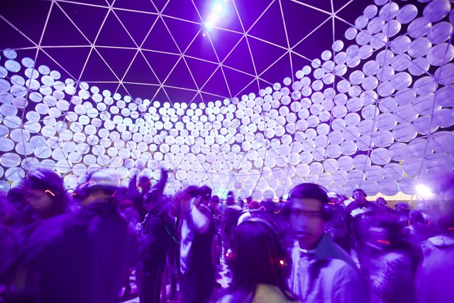 Nightclub Vibes in a Giant Dome