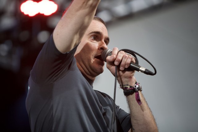 Henry Rollins Grabs the Mic