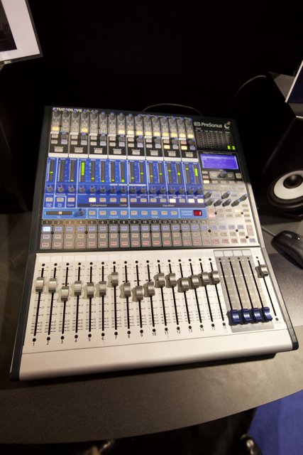 State-of-the-Art Recording Console at the 2009 NAMM