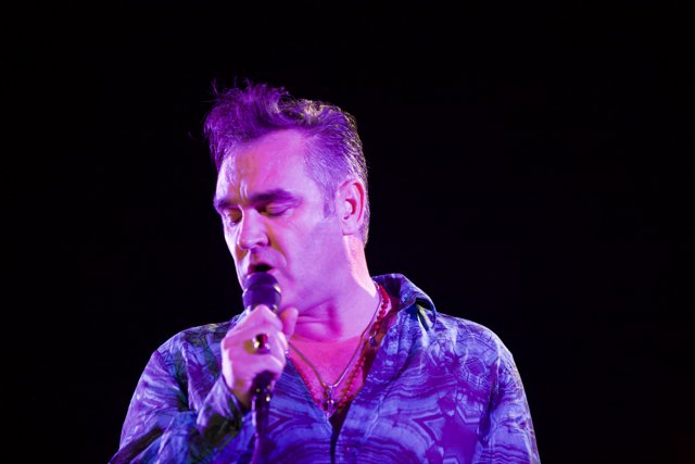 Morrissey Performs at Coachella 2009
